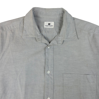 Vintage Issey Miyake Short Sleeve Button Up Shirt Size M