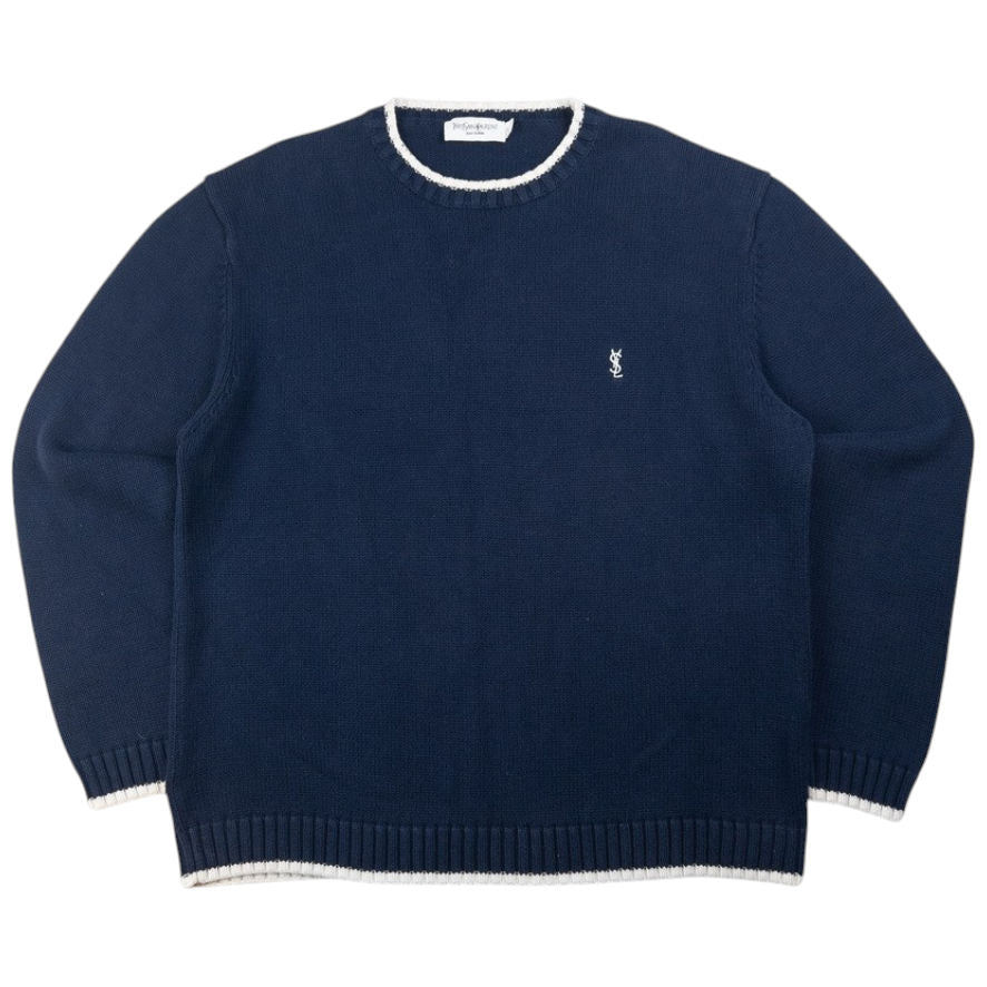 Vintage YSL Yves Saint Laurent Knit Jumper Size L