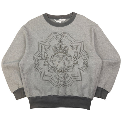 Vintage Dior Sports Embroidered Sweatshirt Womens Size M