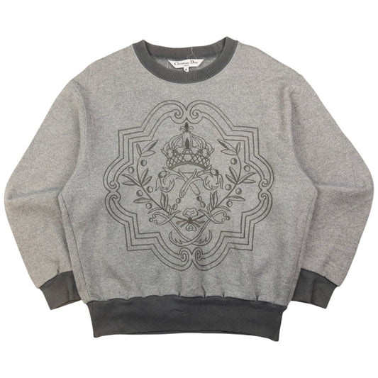 Vintage Dior Sports Embroidered Sweatshirt Womens Size M