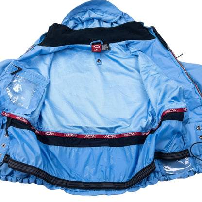 Vintage Oakley Zip Up Snowboarding Jacket Size S