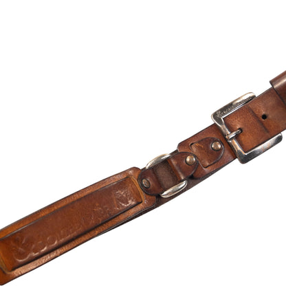 Vintage 2000s Dolce & Gabbana Leather Belt Size XL