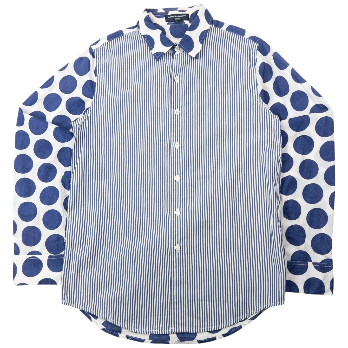 Vintage Comme Des Garçons HOMME Long Sleeve Button Up Shirt Size S