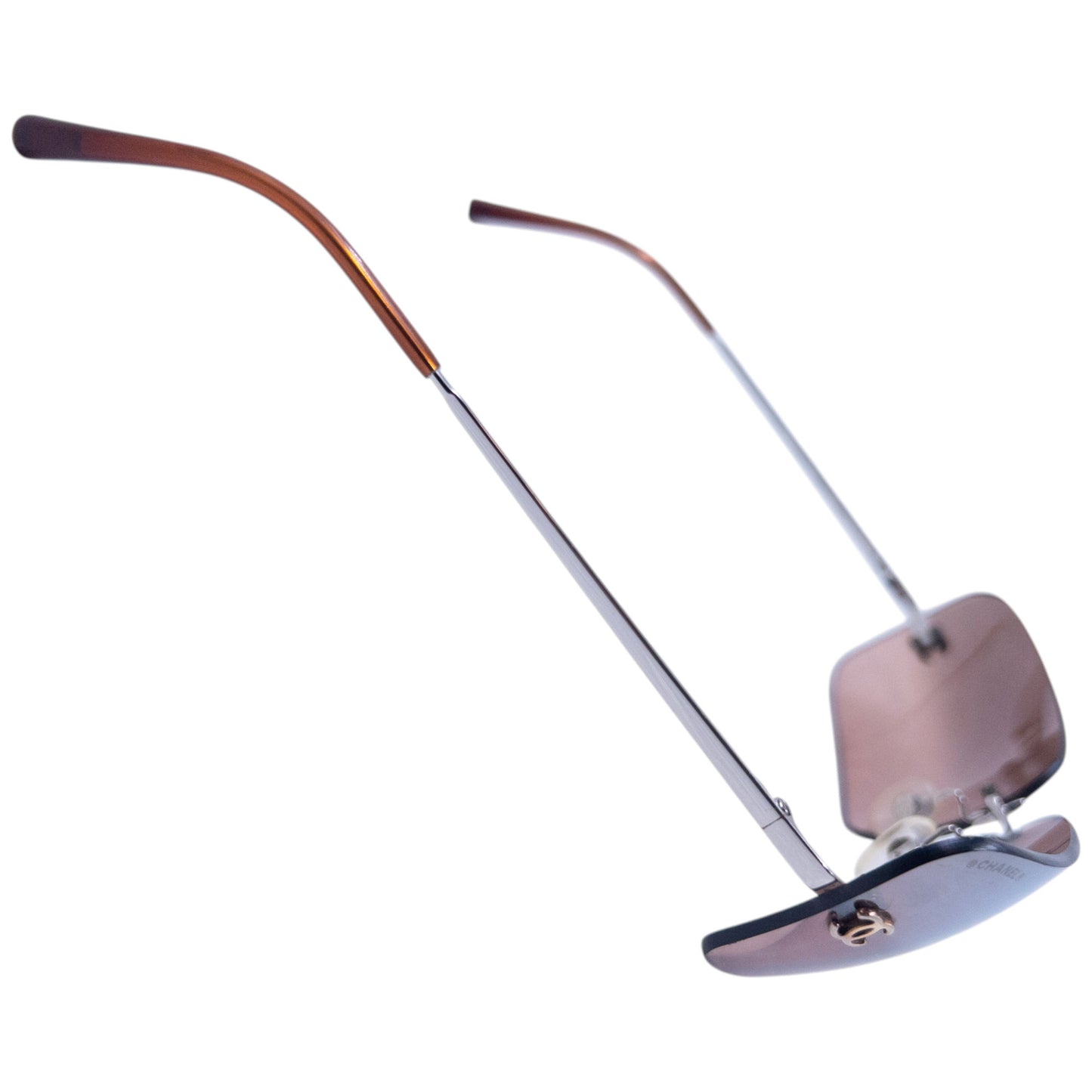 Vintage 2000s Chanel Rimless Sunglasses