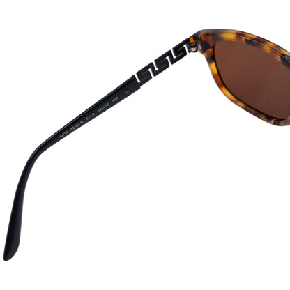 Vintage 2000s Fendi Tortoise Shell Diamanté Sunglasses
