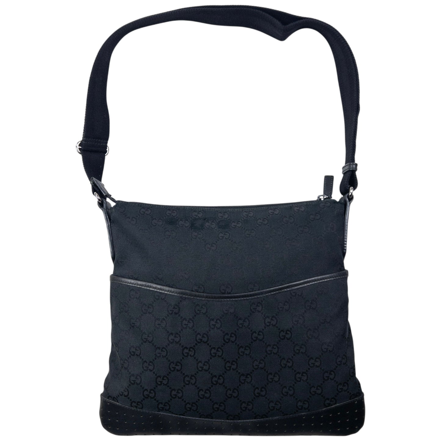 Vintage Gucci Monogram Crossbody Bag