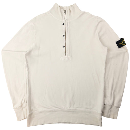 Vintage Stone Island Q Zip Turtleneck Sweatshirt Size L