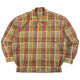 Vintage 80s YSL Yves Saint Laurent Checkered Harrington Jacket Size S