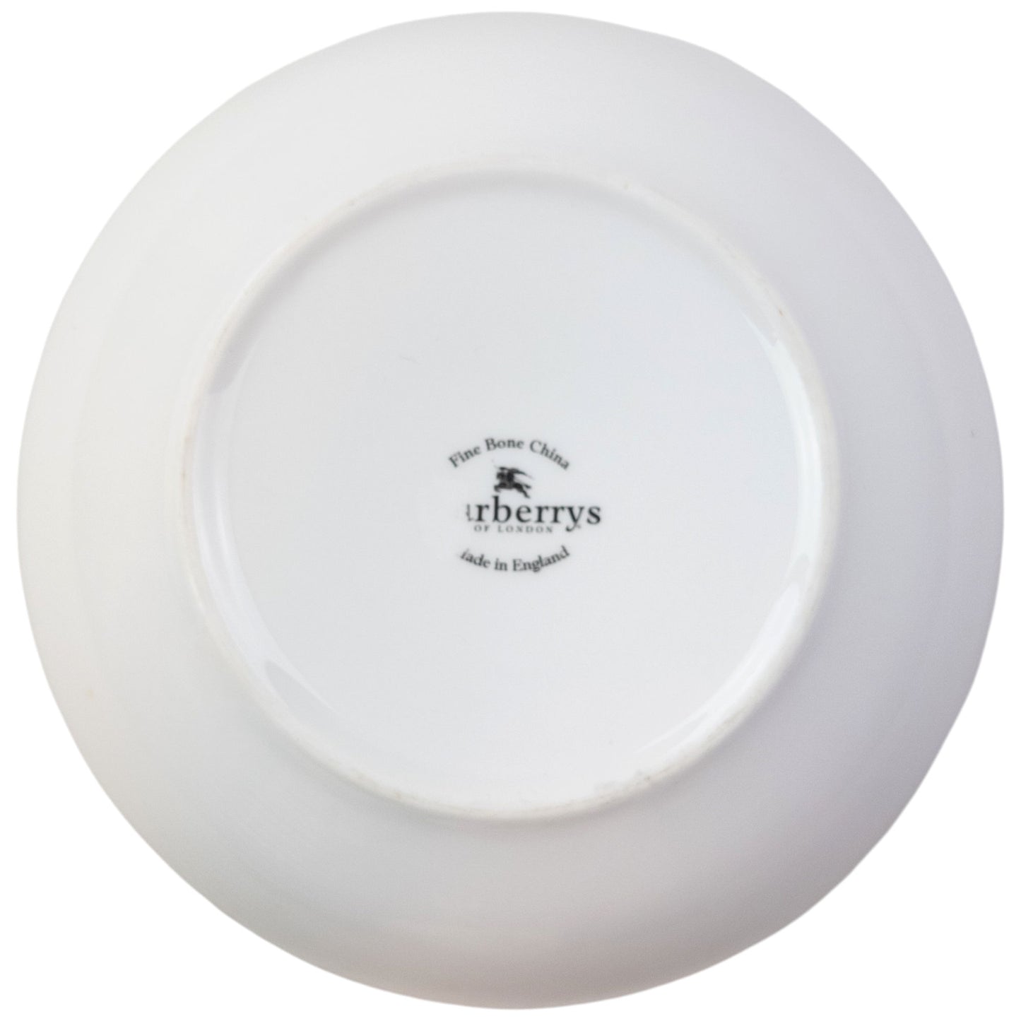 Vintage 90s Burberry Nova Check Fine Bone China Salad Bowl