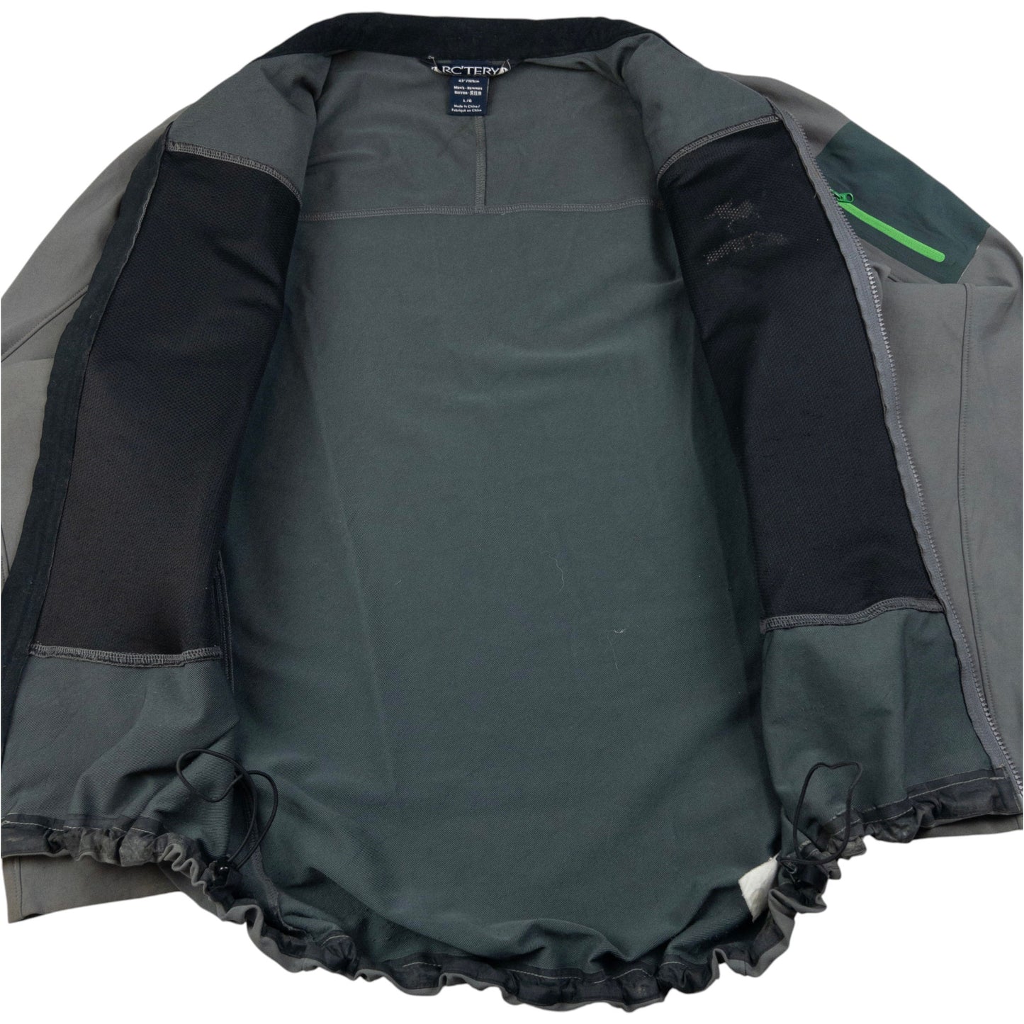 Vintage Arcteryx Soft Shell Zip Up Jacket Size L