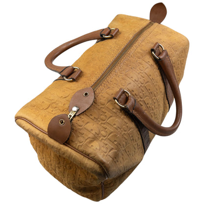 Vintage Dior Monogram Luggage Bag