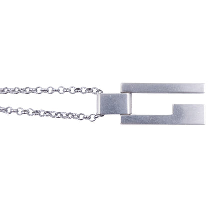 Vintage Gucci Silver Pendent Necklace