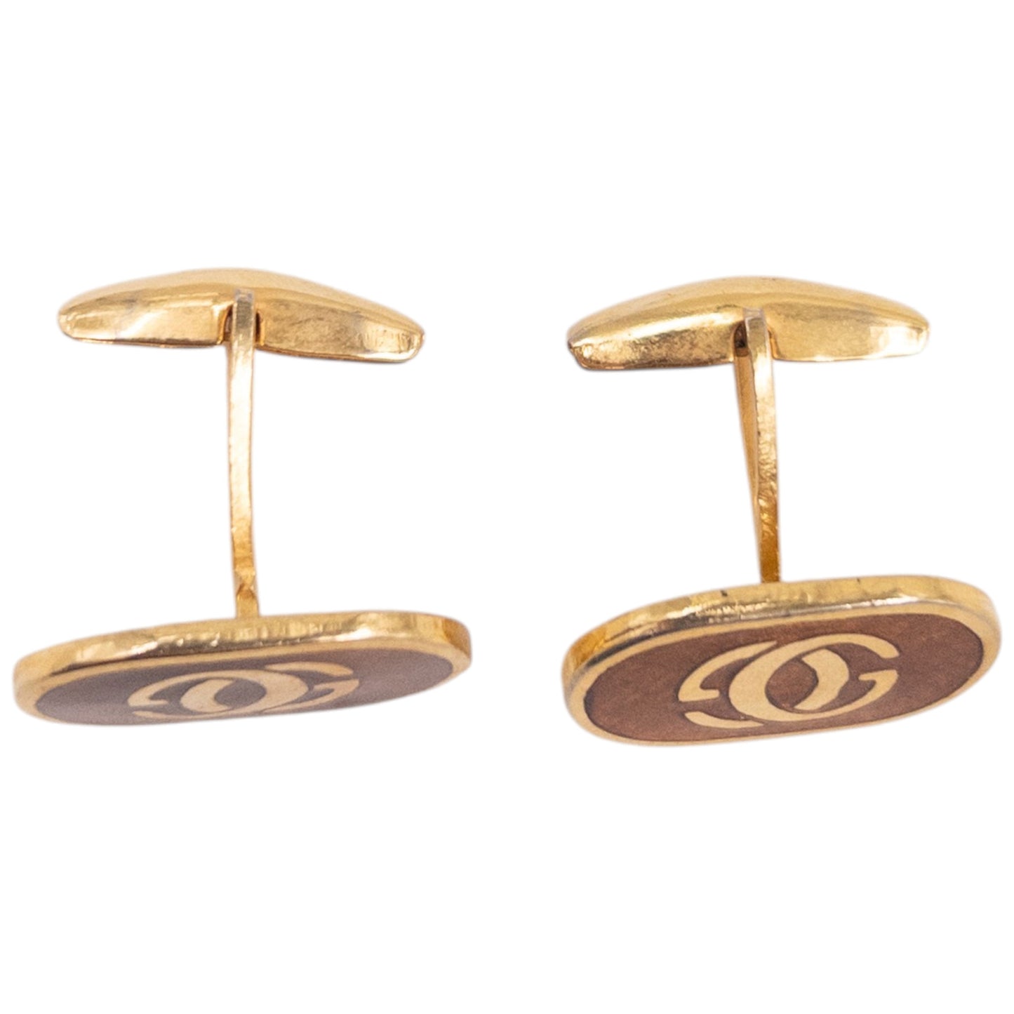 Vintage 90s Gucci Logo Cufflinks