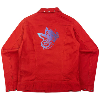 Vintage Hysteric Glamour Studded Fairy Denim Jacket Womens Size XS