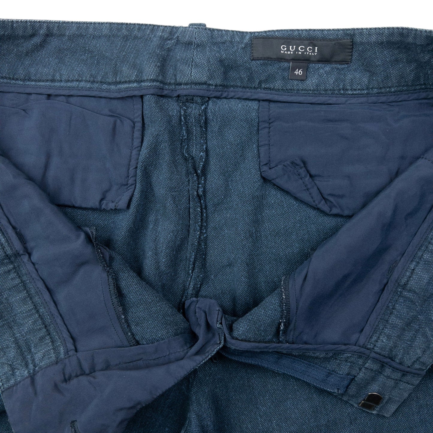 Vintage 2000s Gucci Linen Trousers Size W35