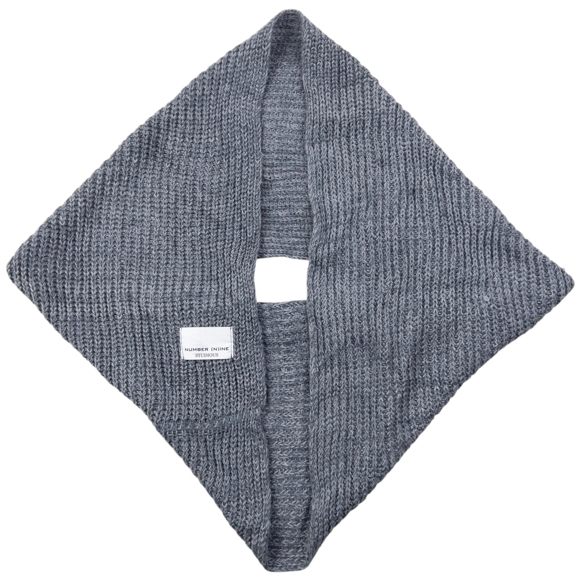 Vintage Number (N)ine Knitted Infinity Scarf