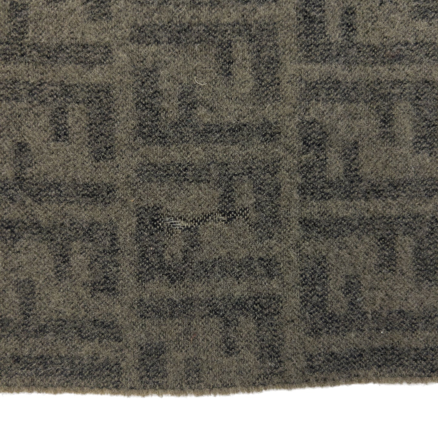 Vintage 90s Fendi Monogram Wool Scarf