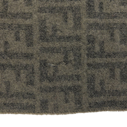 Vintage 90s Fendi Monogram Wool Scarf