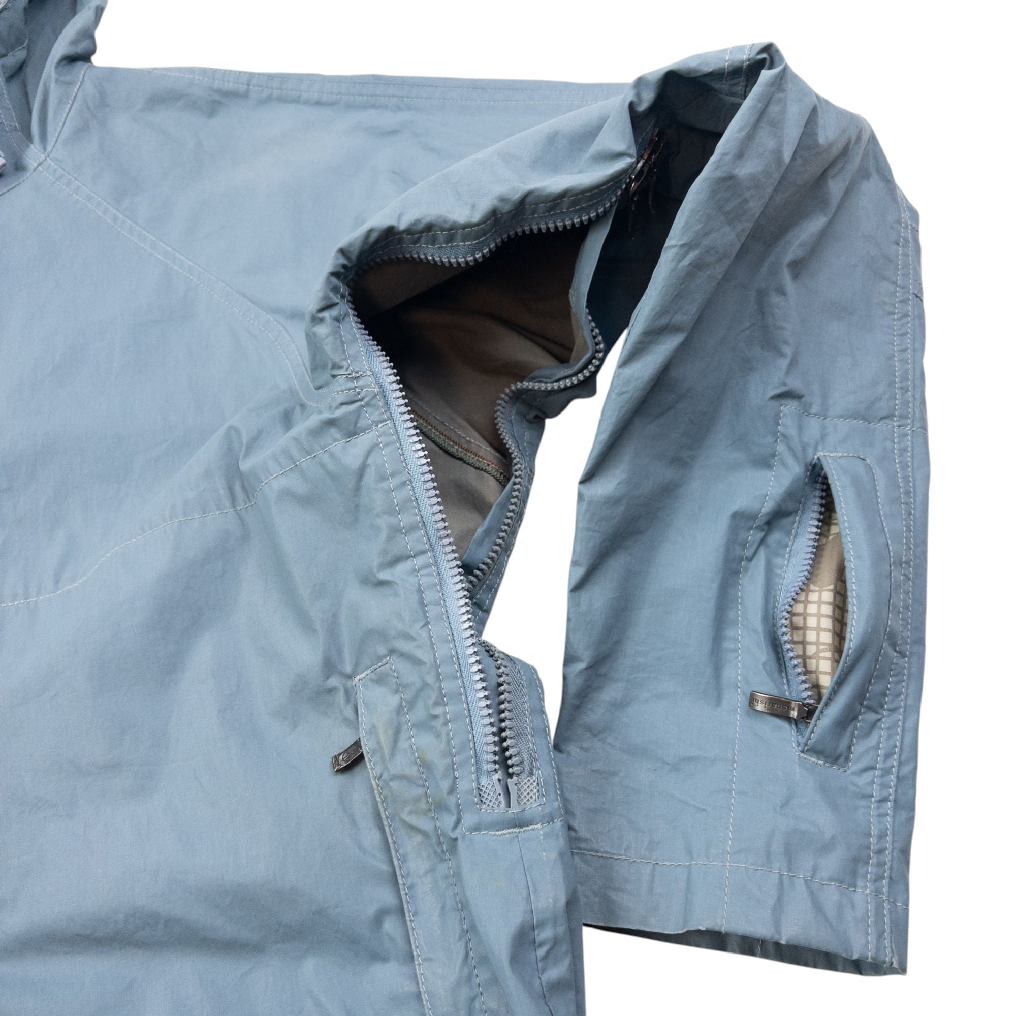 Vintage 2000s Maharishi Asymmetric Q Zip Jacket Size M