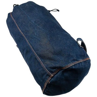 Vintage Evisu Gull Japanese Denim Crossbody Duffel Bag