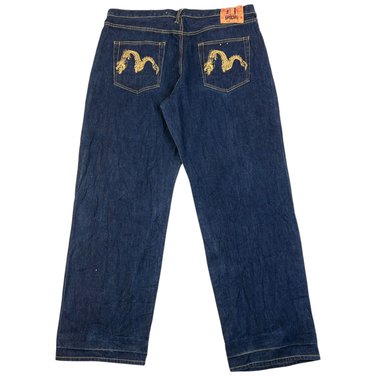 Vintage 2000s Evisu Double Dragon Gull Japanese Denim Jeans Size W40