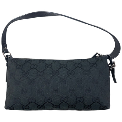 Vintage Gucci Monogram Mini Baguette Handbag