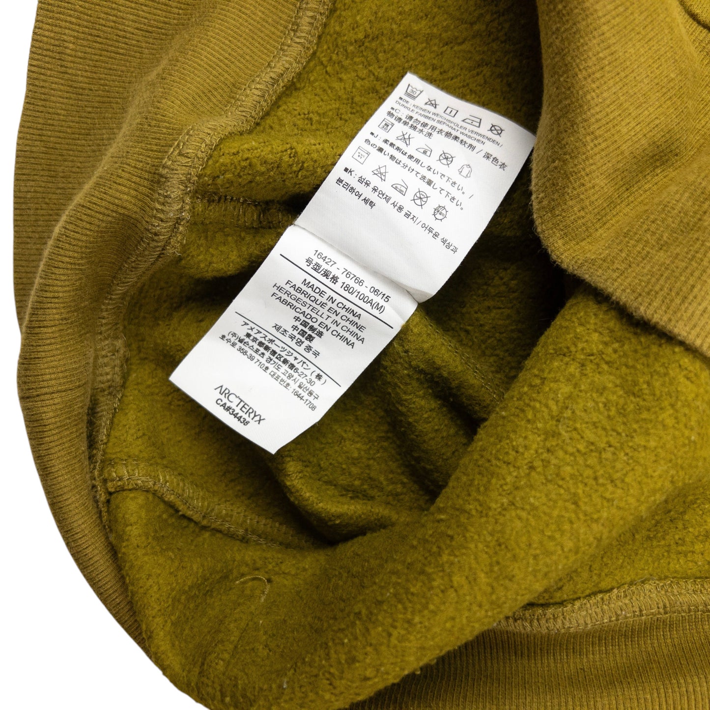 Vintage Arcteryx Embroidered Hoodie Size M