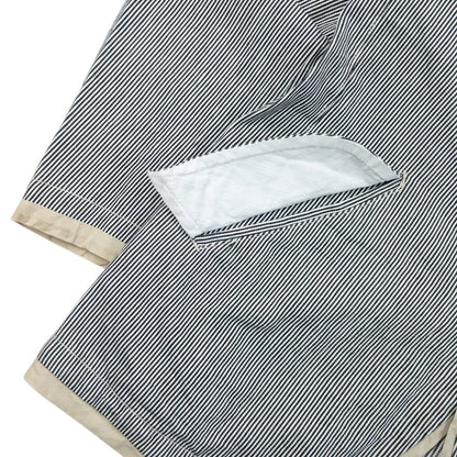 Vintage 2000s PPFM Striped Button Up Jacket Size M