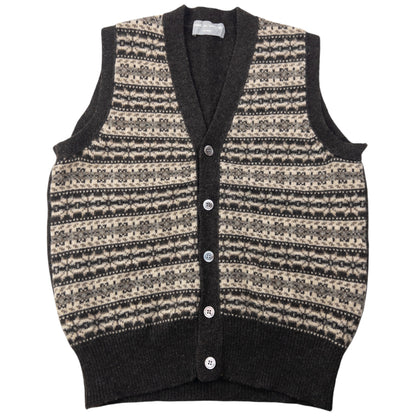 Vintage 90s Comme Des Garçons HOMME Button Up Sweater Vest Size S