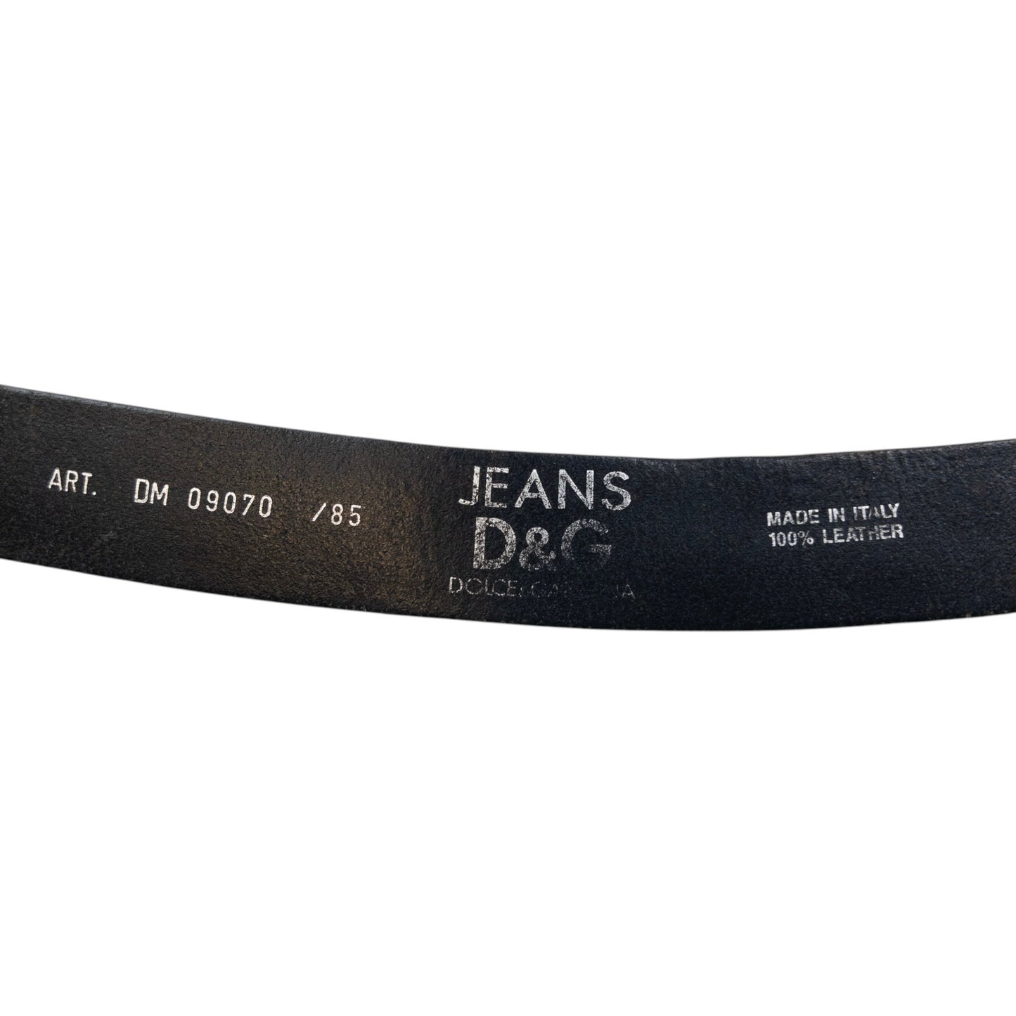 Vintage 2000s Dolce & Gabbana Leather Belt Size L