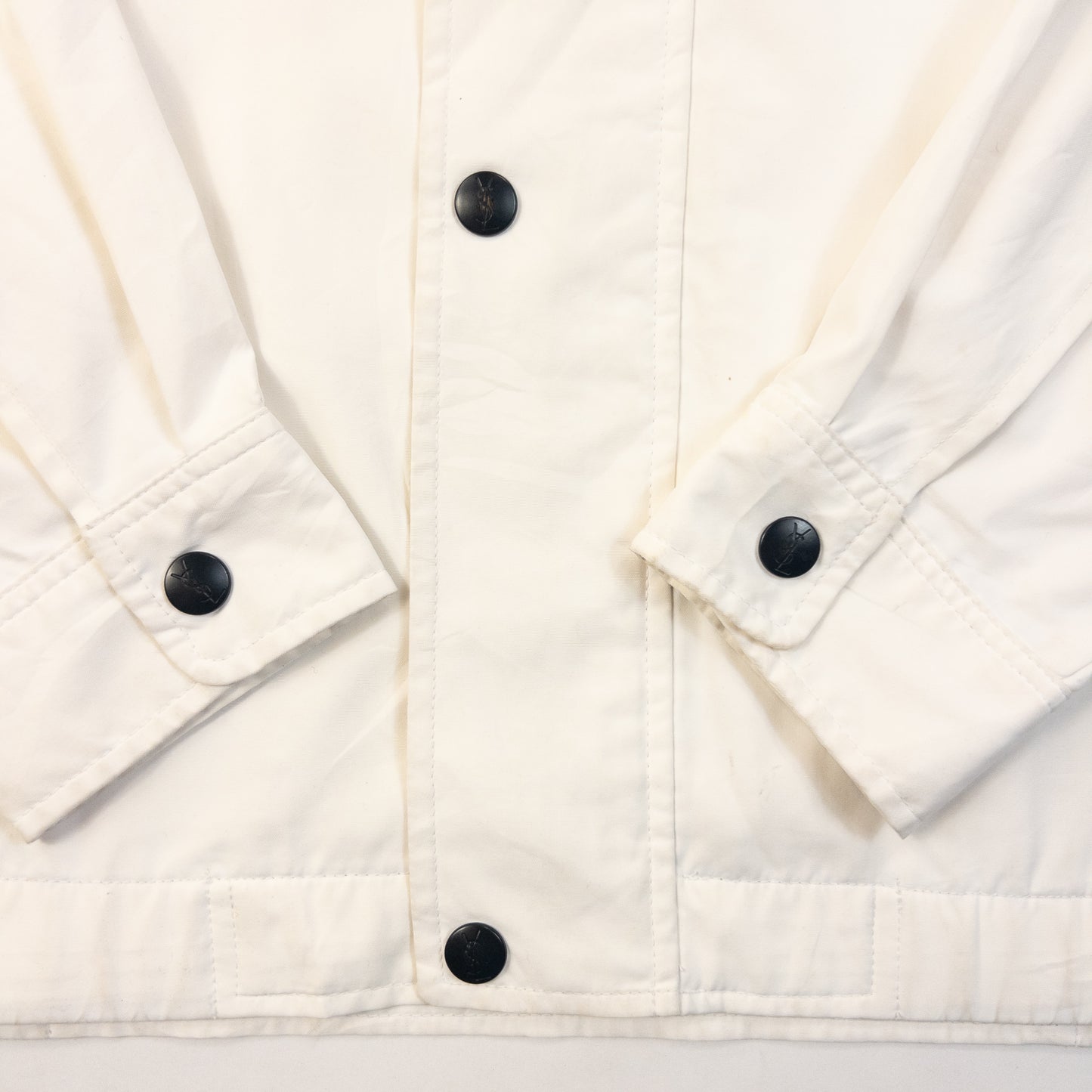 Vintage 90s YSL Yves Saint Laurent Harrington Jacket Size XS