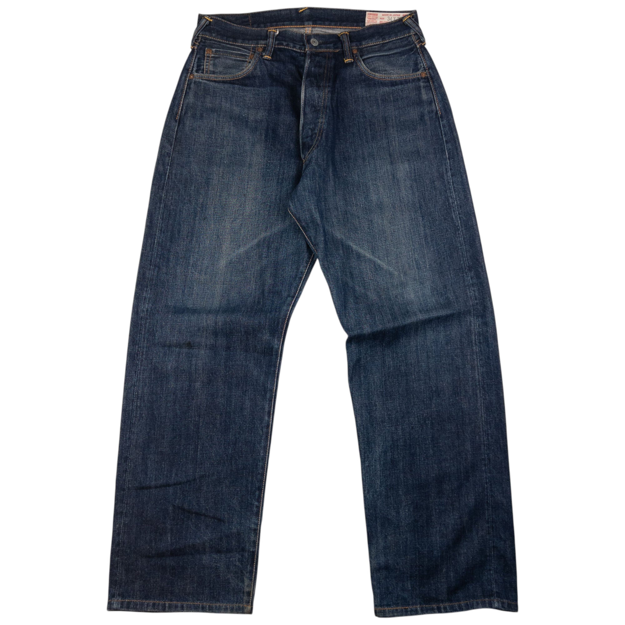 Vintage Evisu Painted Daicock Japanese Denim Jeans Size W32