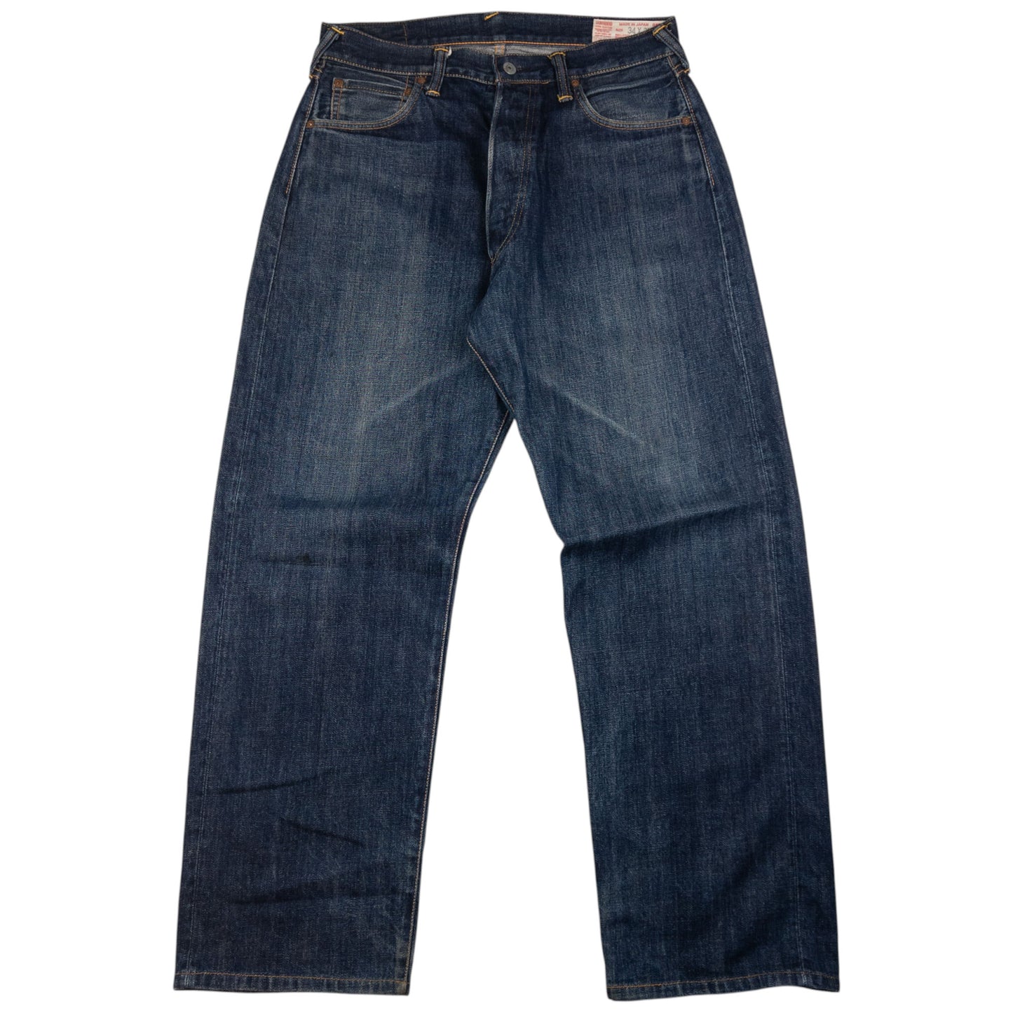 Vintage Evisu Painted Daicock Japanese Denim Jeans Size W32