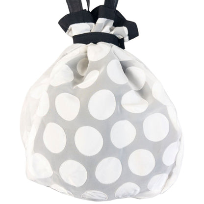 Vintage 2000s Yohji Yamamoto Polka Dot Pouch Bag