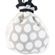 Vintage 2000s Yohji Yamamoto Polka Dot Pouch Bag