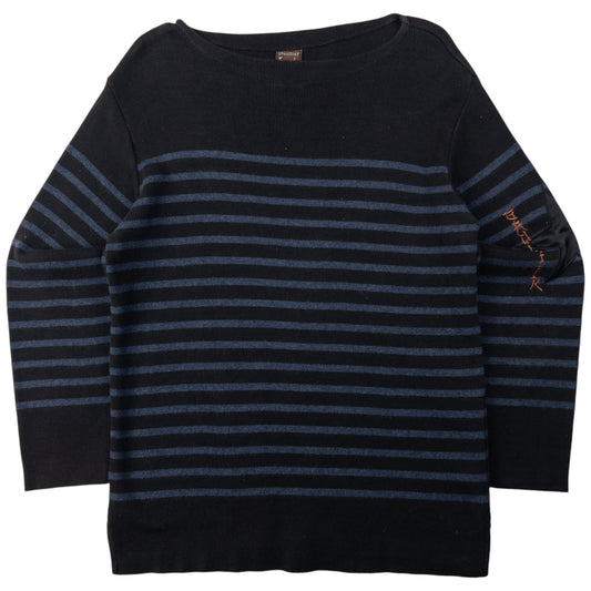 Vintage  Jean Paul Gaultier Jean's Striped Jumper Womans Size L