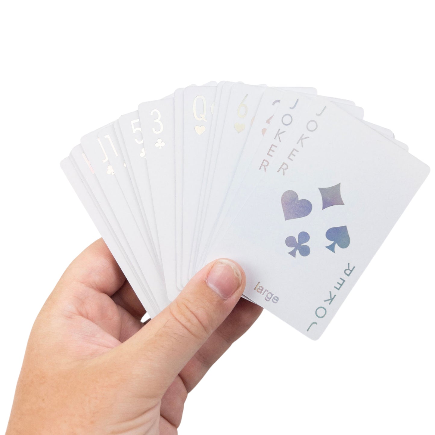 Vintage Dior JOY Holographic Playing Cards