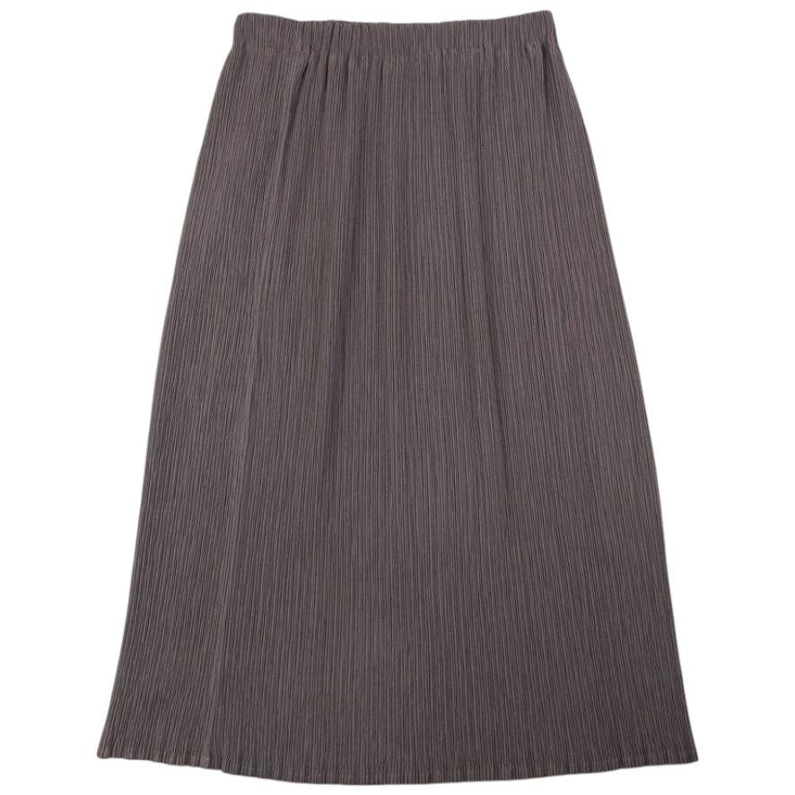 Vintage Issey Miyake White Label Pleated Midi Skirt Womens Size W30