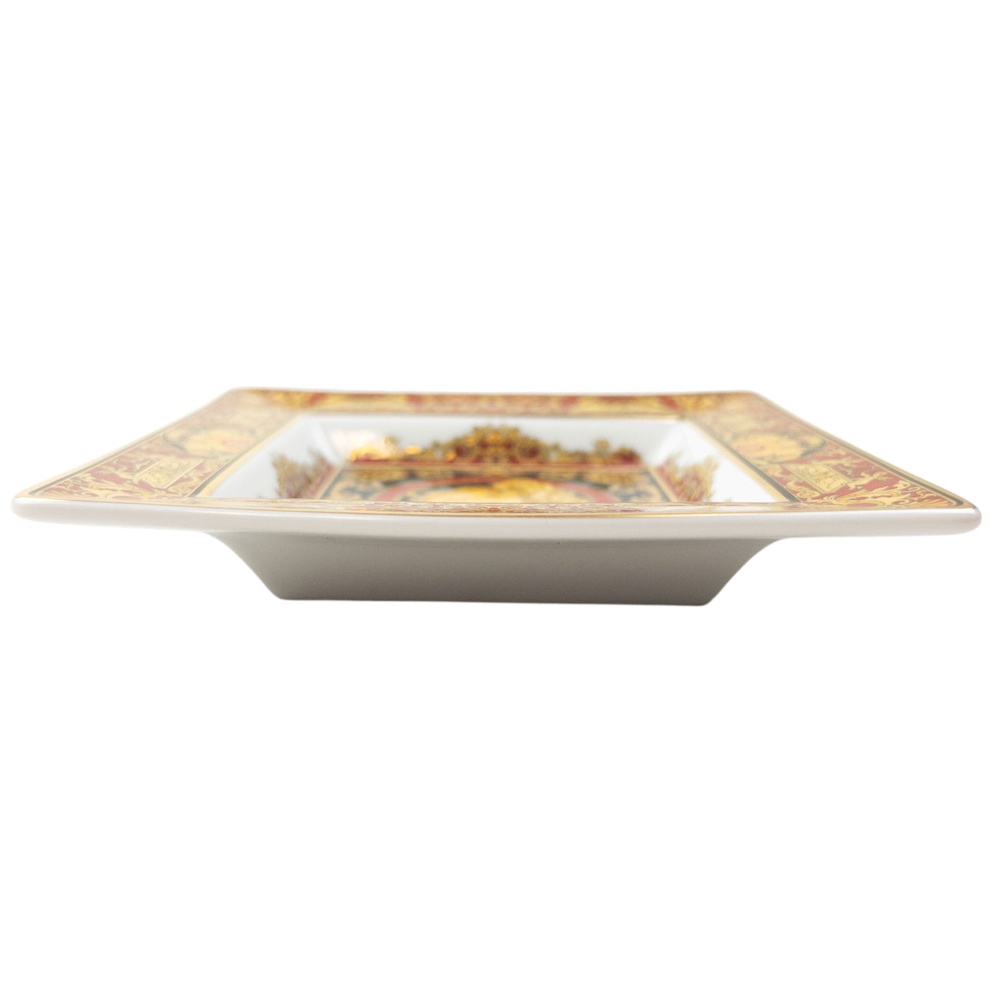 Vintage 2000s Versace Rosenthal Medusa Pattern Ash Tray