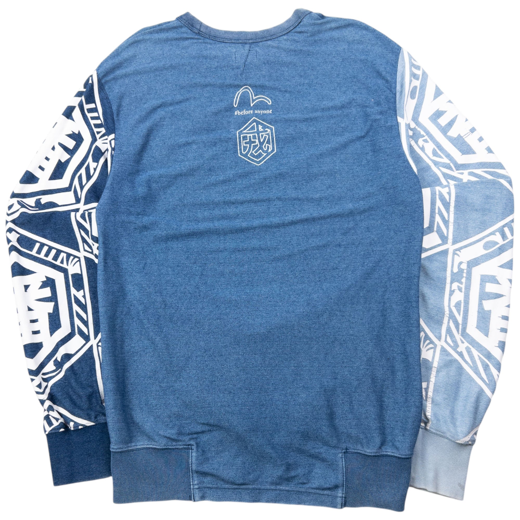 Vintage 2000s Evisu Embroidered Monster Sweatshirt Size M