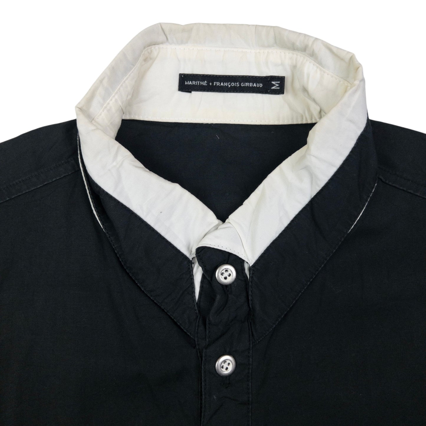 Vintage Marithe + Francois Girbaud Long Sleeve Button Up Shirt Size M