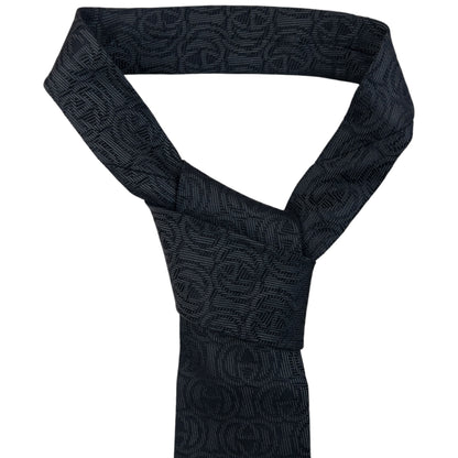 Vintage 2000s Gucci Monogram Silk Tie