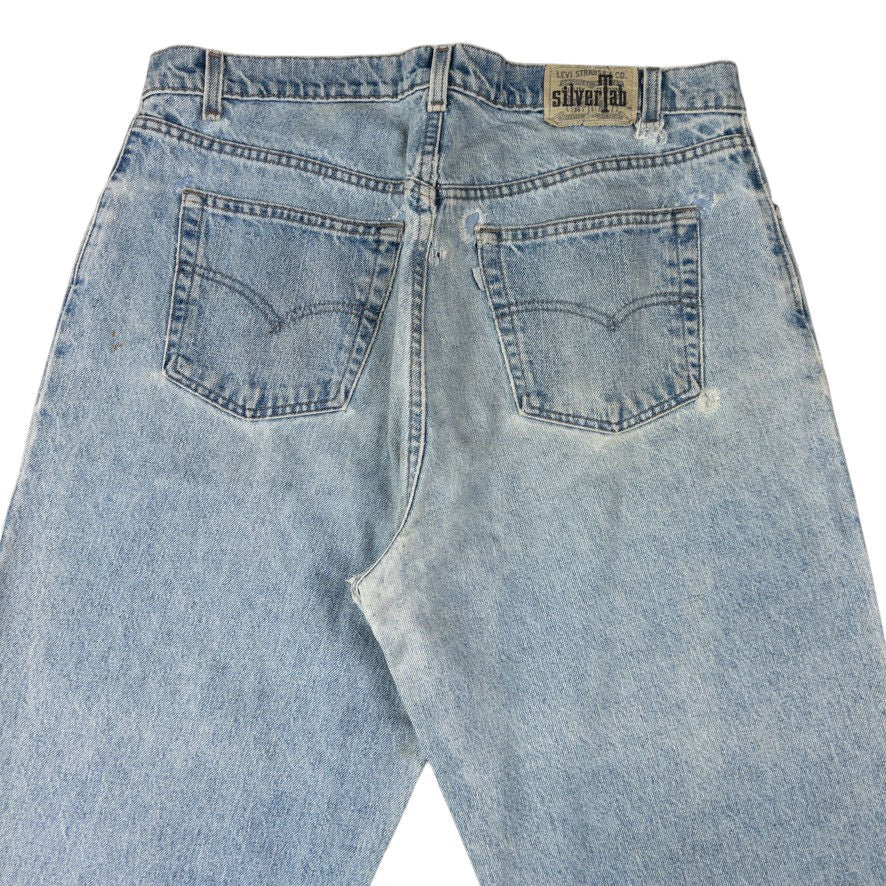 Vintage Levi's Silver Tab Loose Denim Jeans Size W38