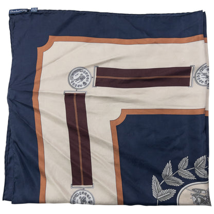 Vintage 80s Burberry Silk Scarf