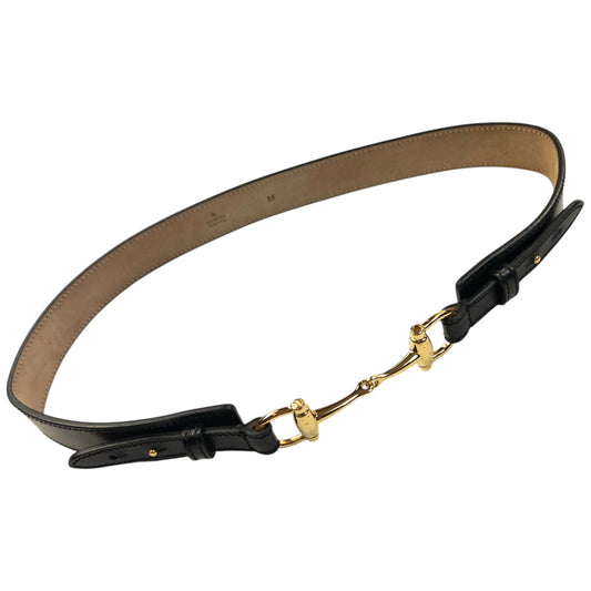 Vintage 2000s Gucci By Tom Ford Leather Horse Bit Belt Womens Size M