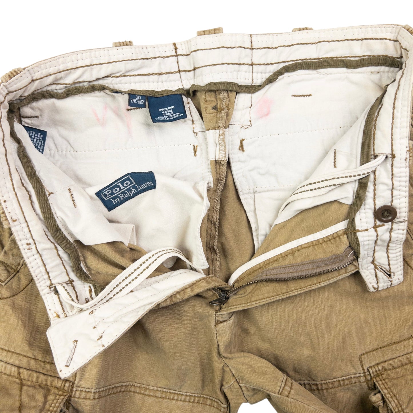 Vintage Polo Ralph Lauren Cargo Trousers Size W30