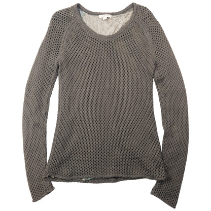 Vintage Burberry Brit Layered Knit Jumper Womens Size L