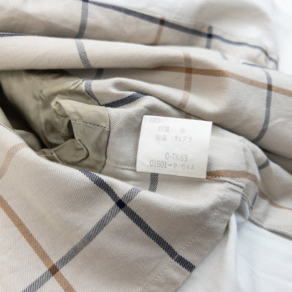 Vintage 90s Burberry Button Up Trench Jacket Womens Size XL