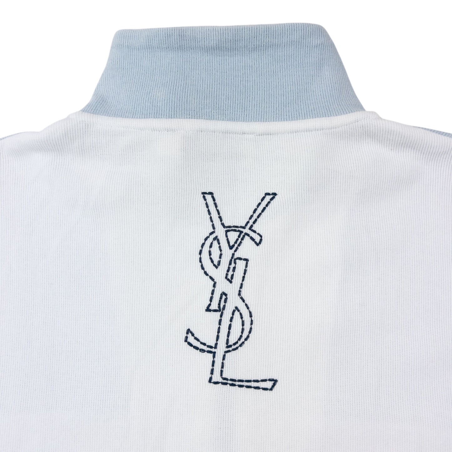 Vintage 2000s YSL Yves Saint Laurent Zip Up Sweatshirt Size XL