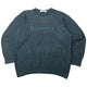 Vintage 90s Burberry Embroidered Wool Knit Jumper Size L